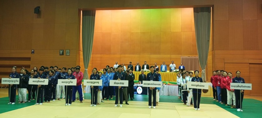 ການແຂ່ງຂັນກິລາ ຢູໂດມີການຊີງໄຊກັນ 25 ຫຼຽນຄໍາ