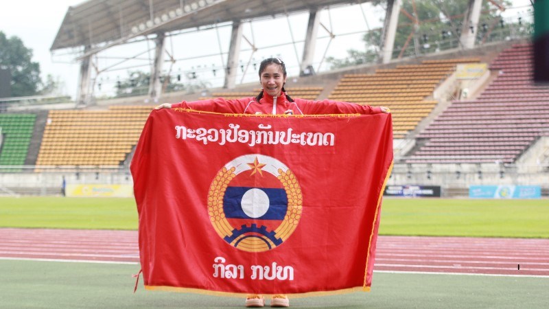 ນາງ ພູທະລັດ ອິນນຸດ ນັກກິລາແລ່ນ-ລານ ຍາດໄດ້ 3 ຫຼຽນຄຳ