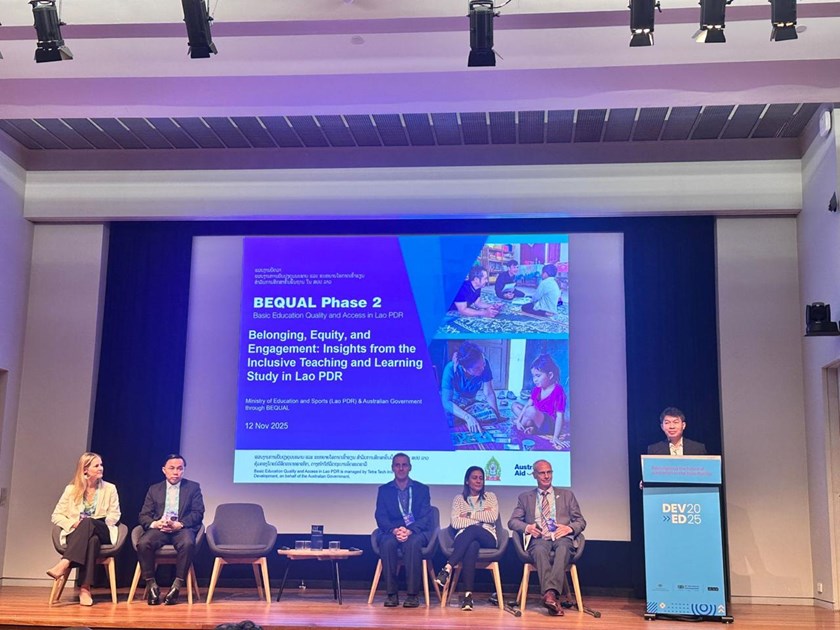 ບົດຄົ້ນຄວ້າການຮຽນ-ການສອນແບບຮຽນຮ່ວມ ໃນ ສປປ ລາວໄດ້ນຳສະເໜີເວທີພາກພື້ນ ອາຊີ-ປາຊີຟິກ