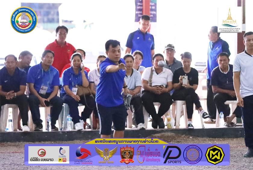 ພຸດທະລາຄອງຫຼຽນຄຳ ເປຕັງດ່ຽວຊາຍ ໃຫ້ເຈົ້າ​ພາບນວ