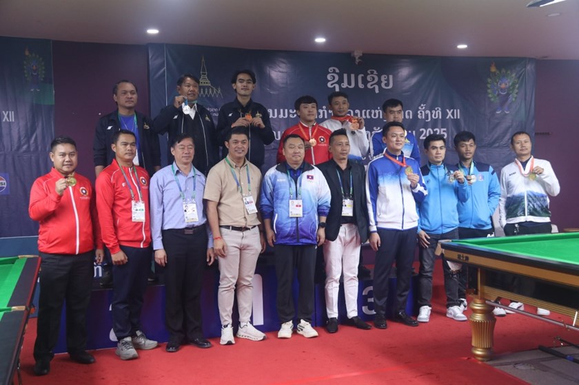 ມອບຫຼຽນ ລາງວັນ ກິລາສະນຸກເກິ 2 ປະເພດ ນະຄອນຫຼວງວຽງຈັນ ເກມ 2025