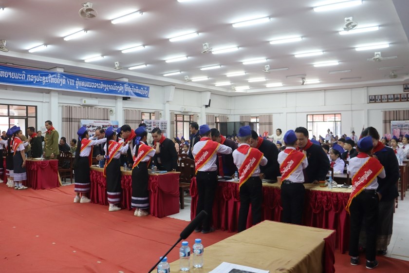 ເມືອງສີງປາຖະກະຖາວັນສ້າງຕັ້ງກອງເຍົາວະຊົນທັນວາ ຄົບຮອບ 70 ປີ