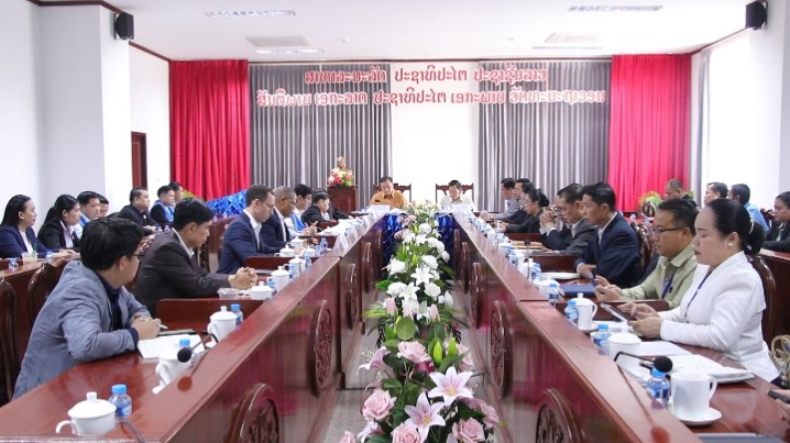 ຮອງຫົວໜ້າຄະນະຊີ້ນຳລະດັບຊາດ ເຄື່ນໄຫວຕິດຕາມການເດີນສໍາຫຼວດ ພົນລະເມືອງ ຢູ່ແຂວງວຽງຈັນ.