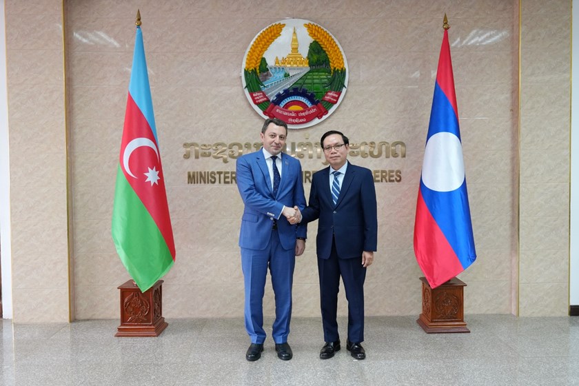 ກຕທ ລາວ-ອາແຊັກໄບຊານ ປຶກສາຫາລືດ້ານການເມືອງ ຄັ້ງປະຖົມມະລືກ