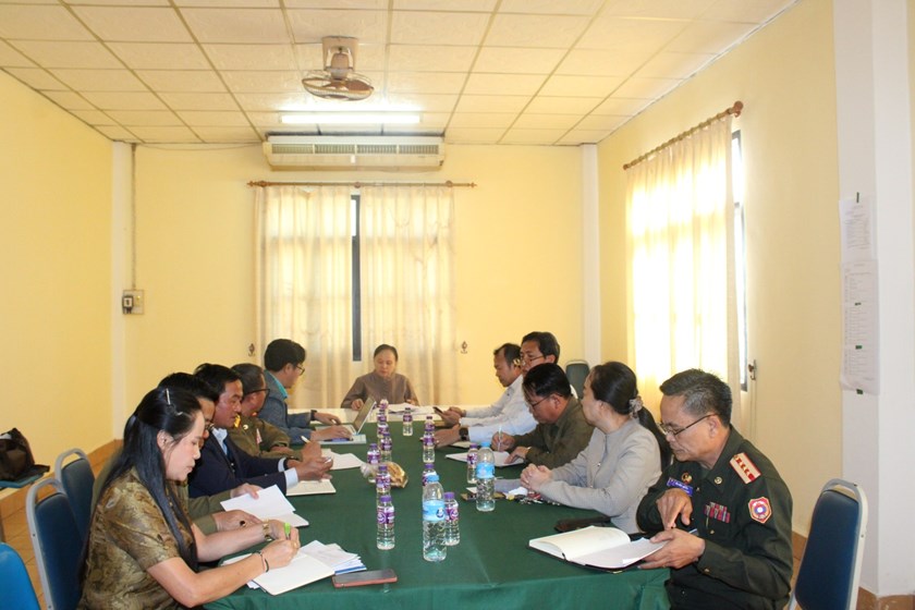 ຄະນະຮັບຜິດຊອບລະດັບຊາດຈັດງານມະຫະກຳກິລາຄົນພິການແຫ່ງຊາດ ລົງຕິດຕາມໃຫ້ກຳລັງໃຈເຈົ້າໜ້າທີ່ ແລະ ນັກກິລາຢ່າງໃກ້ຊິດ