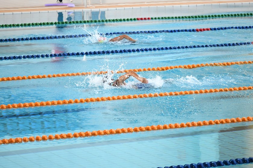 ເປີດການແຂ່ງຂັນກິລາລອຍນໍ້າຄົນພິການ