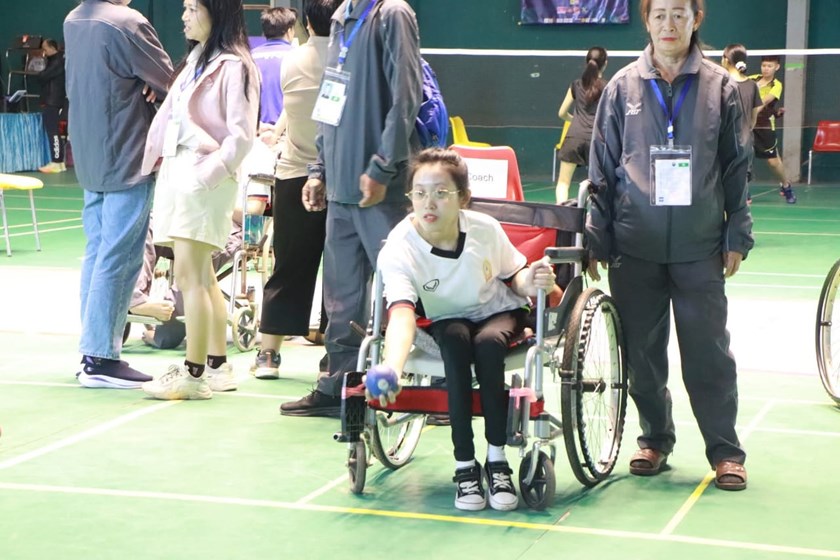 ລິນລີ່ ສຸພັນທະວົງ ສາວນັກກິລາບ໋ອດເຊຍຄວ້າຫຼຽນຄໍາທໍາອິດໃຫ້ແຂວງຫຼວງພະບາງ