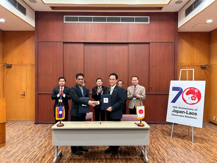 ໂຮງໝໍນ້ອຍໃນແຂວງສາລະວັນໄດ້ຮັບການຊ່ວຍເຫຼືອຈາກລັດຖະບານຍີ່ປຸ່ນ