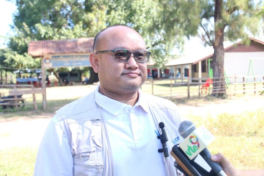 ອົງການອາຫານໂລກ ຢ້ຽມຢາມການຈັດຕັ້ງປະຕິບັດໂຄງການ ທີ່ຈໍາປາສັກ ແລະ ເຊກອງ