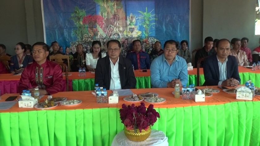 ບ້ານນາແວນ ຈັດງານສະເຫຼີມສະຫຼອງບຸນເກຼີຂອງເຜົ່າກື່ມມຸ