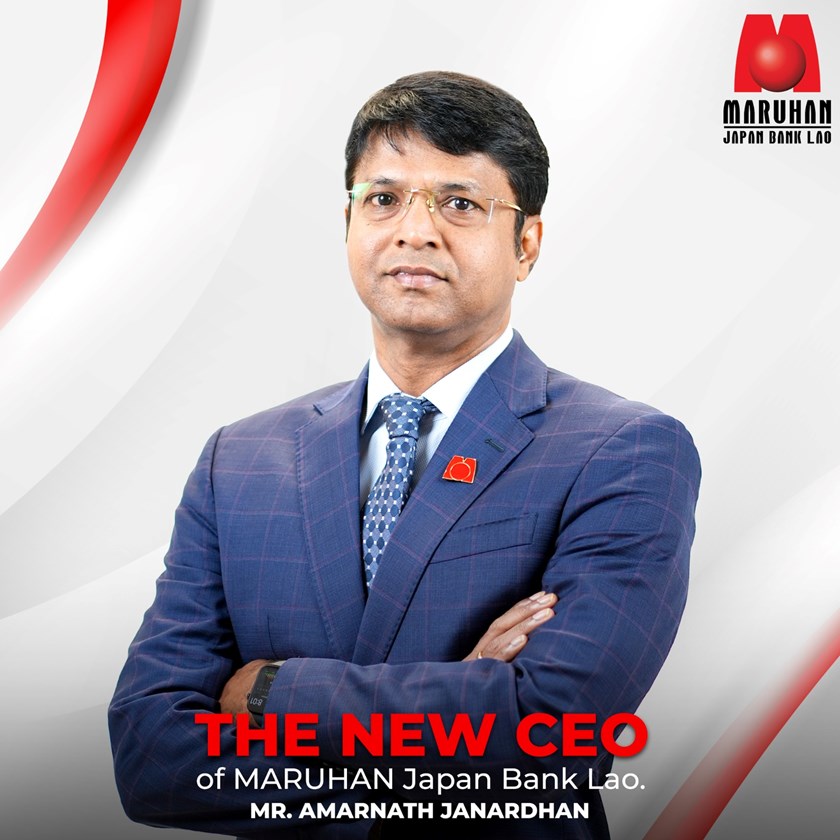 ທະນາຄານ ມາຣູຮານ ເຈແປນ ລາວ ຕ້ອນຮັບ ຜູ້ອຳນວຍການໃຫຍ່ຄົນໃໝ່