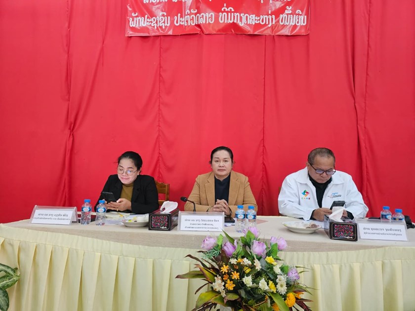 ສະຫຼຸບ ການປະຕິບັດກິດຈະກໍາສົ່ງເສີມສຸຂະພາບບ້ານຍົກຍ້າຍຈັດສັນ