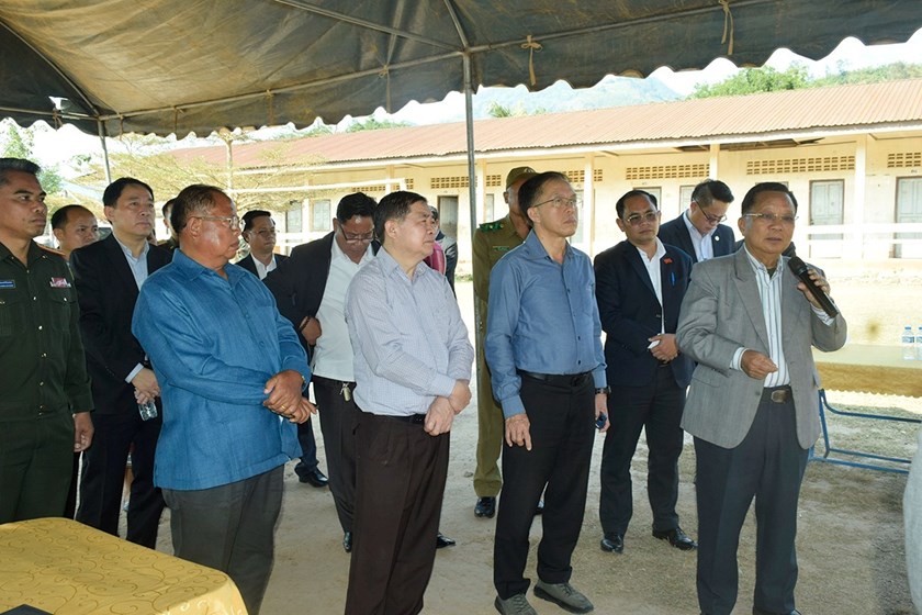 ຮອງນາຍົກລັດຖະມົນຕີ ຕິດຕາມຄວາມເປັນໄປໄດ້ໃນການກໍ່ສ້າງຊົນລະປະທານ ເຊລະມັງ