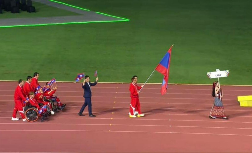 ເປີດສາກແລ້ວ ງານກິລາອາຊຽນພາຣາເກມ ຄັ້ງທີ 13