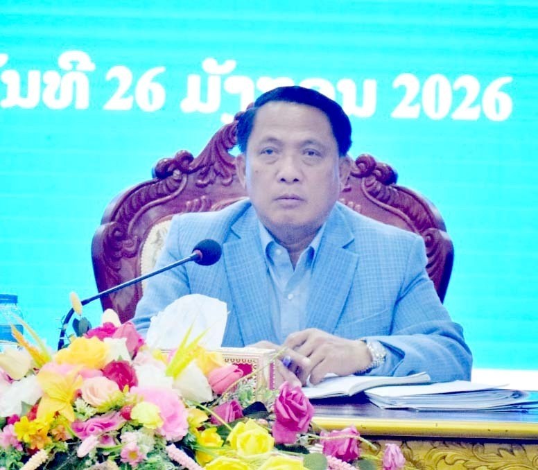 ຄະນະນໍາແຂວງສະຫວັນນະເຂດ ປຶກສາຫາລືບັນຫາສຳຄັນຕ່າງໆ