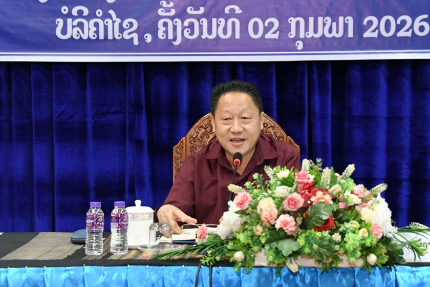 ຮອງຫົວໜ້າ ຄອສພ ເນັ້ນເອົາໃຈໃສ່ບັນຫາສຳຄັນສະພາບແນວຄິດ-ຫາງສຽງສັງຄົມ