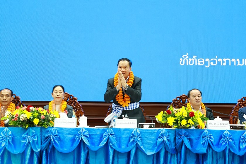 ຜູ້ສະໝັກ ສສຊ ປະຈຳເຂດເລືອກຕັ້ງທີ 10 ລົງໂຄສະນາຫາສຽງ