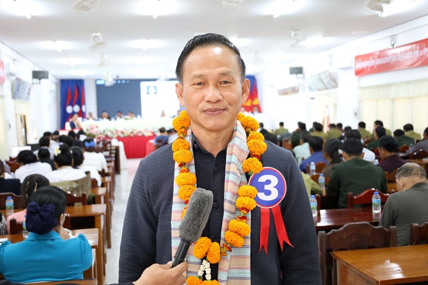 ຜູ້ສະໝັກນໍ້າເບີ 3 ມຸ່ງໝັ້ນຮັບໃຊ້ປະຊາຊົນດ້ວຍຄວາມຮັບຜິດຊອບສູງ