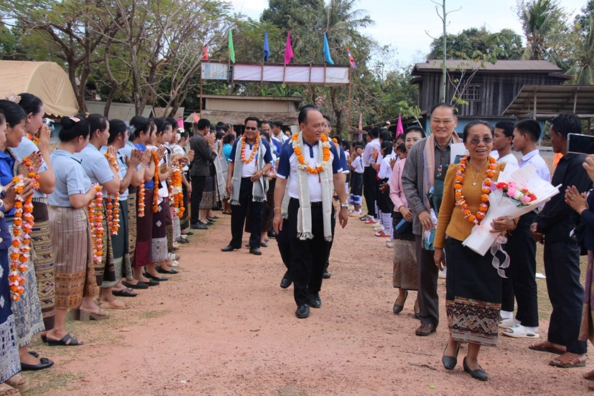 ທ່ານ ຈັນທະວົງ ແສນອາມາດມົນຕີ ຕິດຕາມວຽກງານຮອບດ້ານ ການເລືອກຕັ້ງຢູ່ແຂວງອັດຕະປື