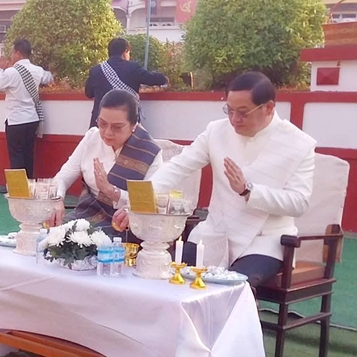 ພິທີຕັກບາດໃນໂອກາດການເລືອກຕັ້ງສສຊ ຊຸດທີ X ແລະ ສສຂ ຊຸດທີ V