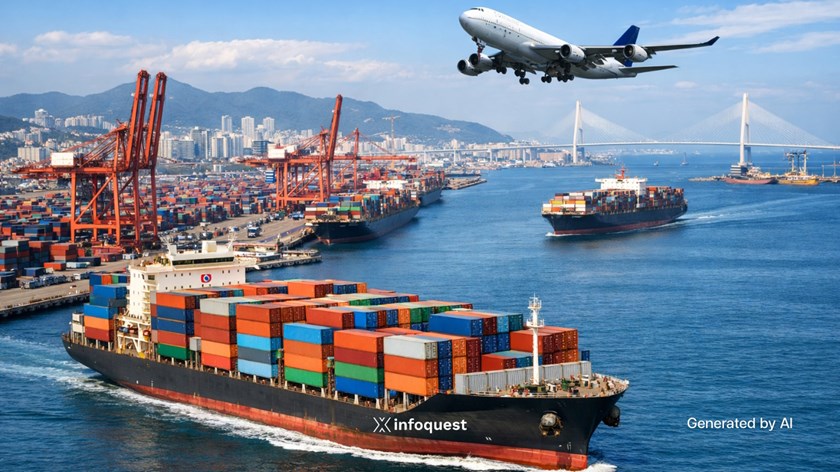 20 ມື້ທຳອິດຂອງເດືອນກຸມພາ ການສົ່ງອອກຂອງ ສ ເກົາຫຼີ ເພີ່ມຂຶ້ນ 23.5%