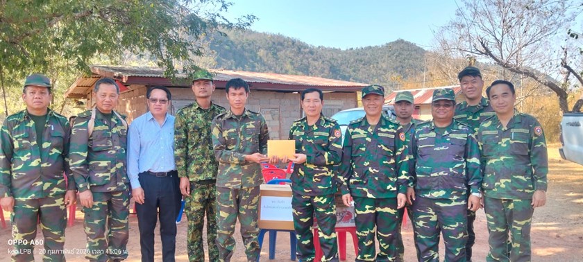 ຮອງລັດຖະມົນຕີກະຊວງປ້ອກັນປະເທດລົງເຄື່ອນໄຫວວຽກຢູ່ເມືອງບໍ່ແຕນ