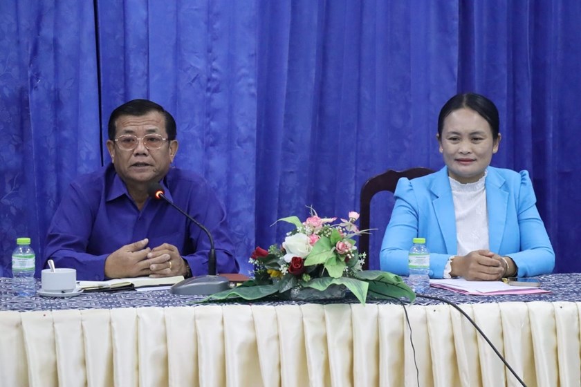 ສະຫະພັນແມ່ຍິງໂຄສະນາອົບຮົມແຂວງຄຳມ່ວນ ປາຖະກະຖາວັນແມ່ຍິງສາກົນຄົບຮອບ 116 ປີ