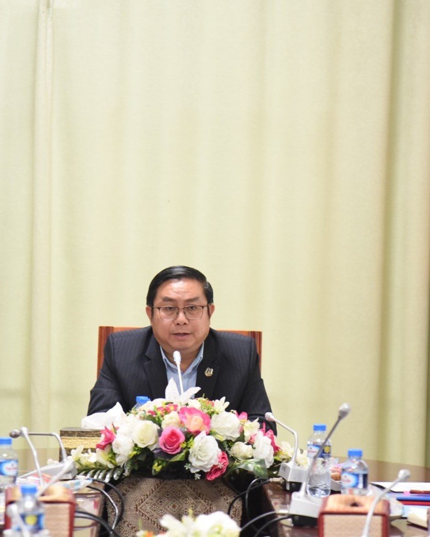 ກອງປະຊຸມຫາລືວຽກງານຕິດຕາມກວດກາຄ້າຍຄຸມຂັງ-ດັດສ້າງ