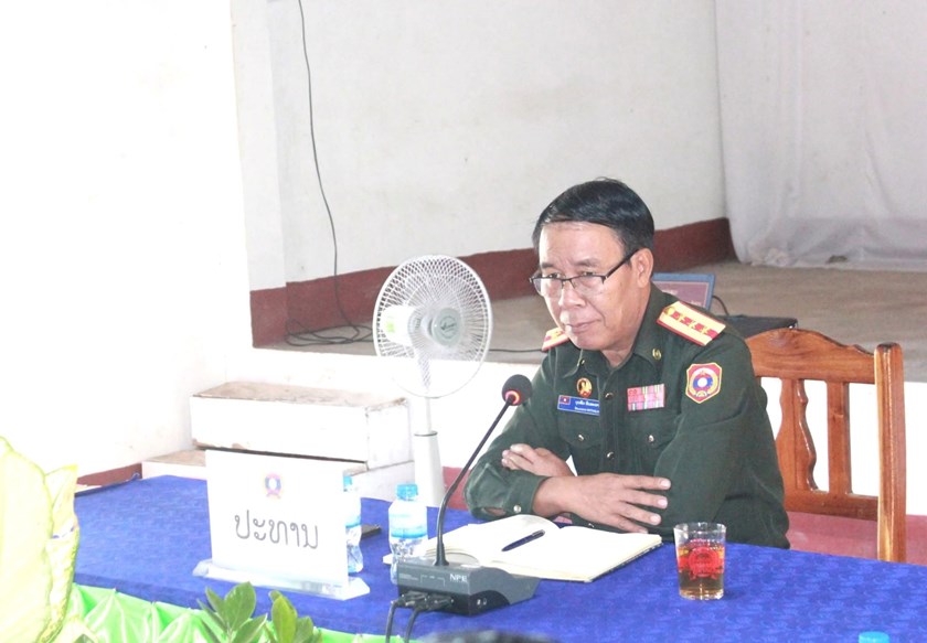 ກອງປະຊຸມສອ່ງແສງວຽກງານຮອບດ້ານ ທົ່ວກອງພົນທີ 5 ປະຈຳໄຕມາດທີ I