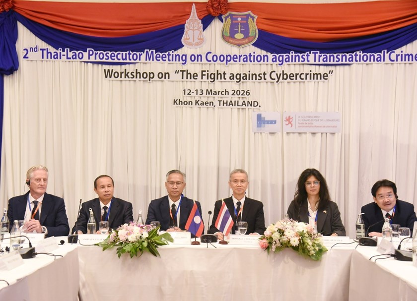 ລາວ-ໄທ ເພີ່ມທະວີການຮ່ວມມືຕ້ານອາຊະຍາກຳໄຊເບີຂ້າມຊາດ