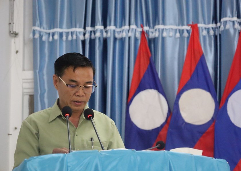 ຫຼວງນໍ້າທາ ປາຖະກະຖາວັນສ້າງຕັ້ງພັກ ແລະ ວັນເສຍອົງຄະ