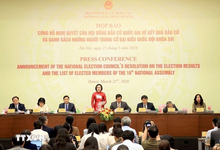 ຫວຽດນາມ ປະກາດຜົນການເລືອກຕັ້ງສະມາຊິກສະພາແຫ່ງຊາດ