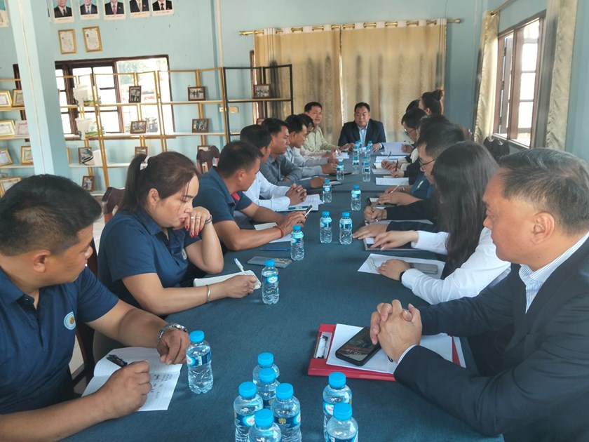 ຄະນະຜູ້ແທນເມືອງລ້າ ແລກປ່ຽນບົດຮຽນດ້ານວິຊາການຢູ່ເມືອງ​ພຽງ