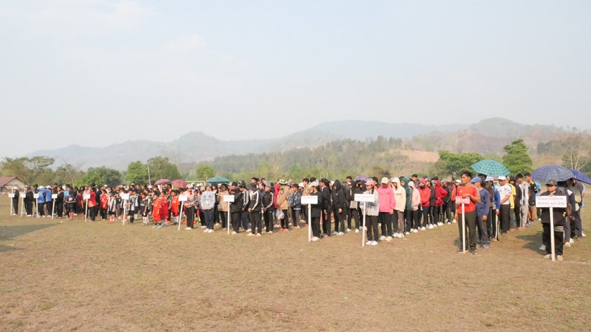 ເມືອງພຽງ ເປີດການແຂ່ງຂັນກິລາປະຈຳປີ 2026