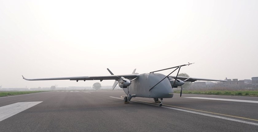 ເຮືອ​ບິນ​ຂົນ​ສົ່ງ​ບໍ່​ມີ​ຄົນ​ຂັບ ທີ່​ຈີນ​ຜະ​ລິດໄດ້​​ທົດ​ລອງ​ບິນ​ເປັນ​ຄັ້ງ​ທຳ​ອິດ