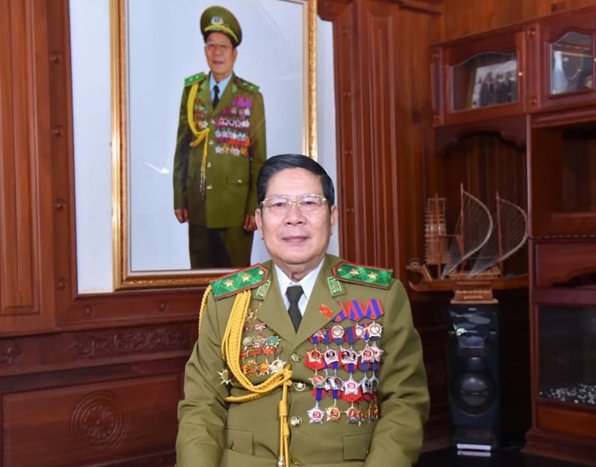ທ່ານ ພົຕ ສົມຫວັງ ທໍາມະສິດ ສະແດງທັດສະນະຕໍ່ວັນສ້າງຕັ້ງກໍາລັງ ປກສ ຄົບຮອບ 65 ປີ