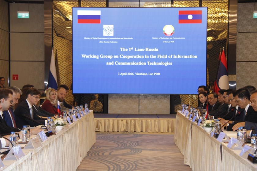 ກຕສ ພົບປະກັບ ກະຊວງພັດທະນາດີຈີຕອນ ການສື່ສານ ແລະ ສື່ມວນຊົນ ສ ຣັດເຊຍ