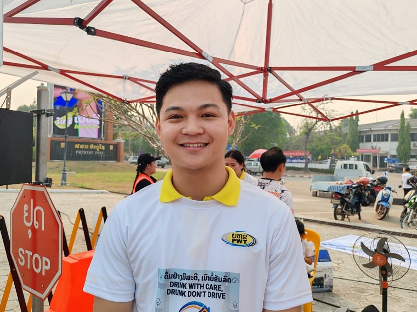 ວຽງຈັນທຣາບຟິກ ມຸ່ງພັດທະນາວຽກຄວາມປອດໄພທາງຖະໜົນ