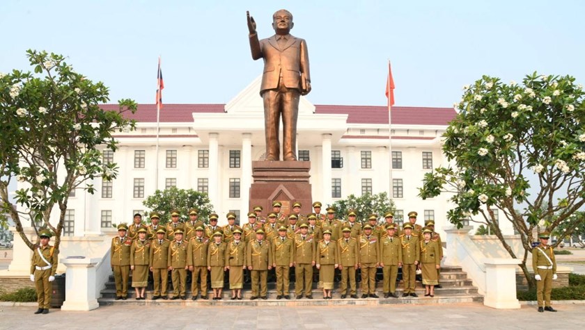 ວກປສ ສະຫຼອງວັນສ້າງຕັ້ງກໍາລັງ ປກສ ຄົບຮອບ 65 ປີ