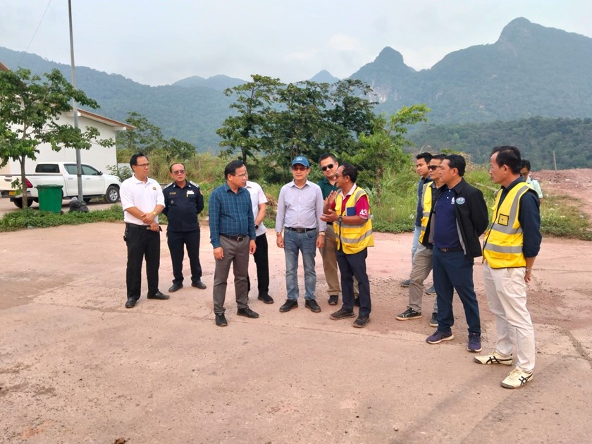 ໂຄງການປັບປຸງກໍ່ສ້າງເສັ້ນທາງຫຼວງແຫ່ງຊາດເລກທີ 12 ແຕ່ຕົວເມືອງທ່າແຂກ ຫາ ດ່ານສາກົນນາເພົ້າ ຄືບໜ້າ 11%