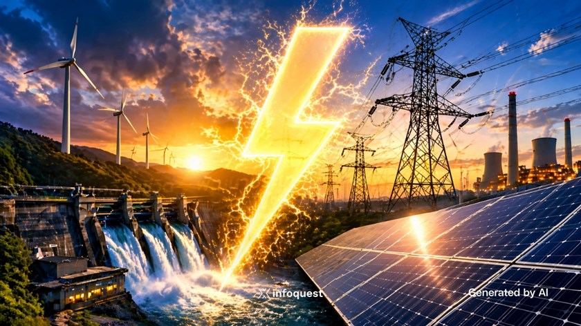 IEA ເປີດເຜີຍວ່າ ການໃຊ້ໄຟຟ້າທົ່ວໂລກ ເພີ່ມຂຶ້ນ 3% ໃນປີ 2025