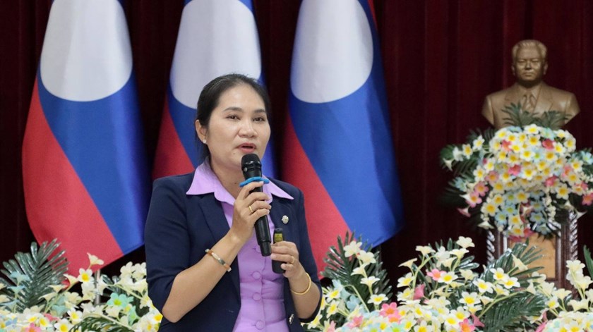 ສູນກາງສະຫະພັນແມ່ຍິງລາວ ເຜີຍແຜ່ວຽກງານປະກັນສັງຄົມ