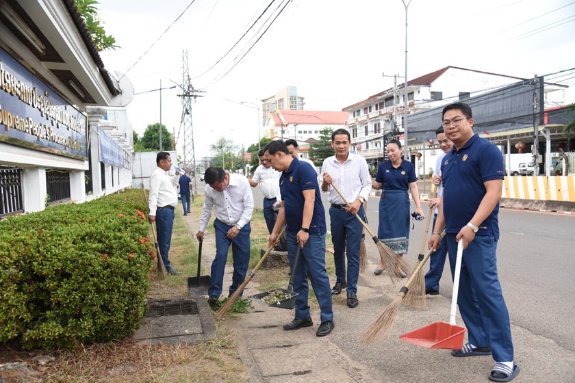 ສະຫະພັນກຳມະບານ ອົງການໄອຍະການປະຊາຊົນສູງສຸດ ສ້າງຂະບວນການອະນາໄມລວມ