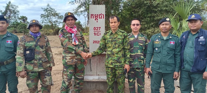 ການປັກຫຼັກໝາຍຊາຍແດນ ລາວ--ກຳປູເຈຍ ສຳເລັດ 280 ຫຼັກໝາຍ