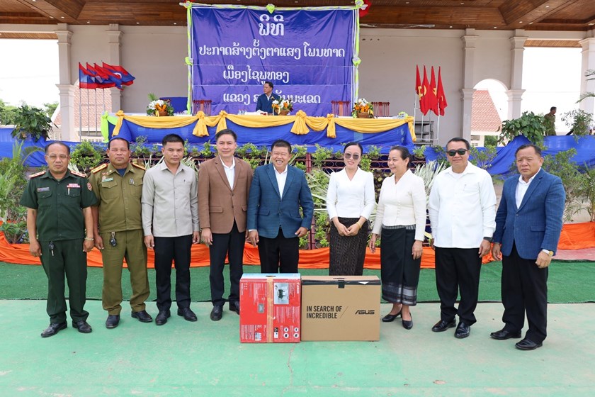 ເມືອງໄຊພູທອງ ປະກາດສ້າງຕັ້ງຕາແສງໂພນທາດ ເປັນຕາແສງທຳອິດຂອງເມືອງ