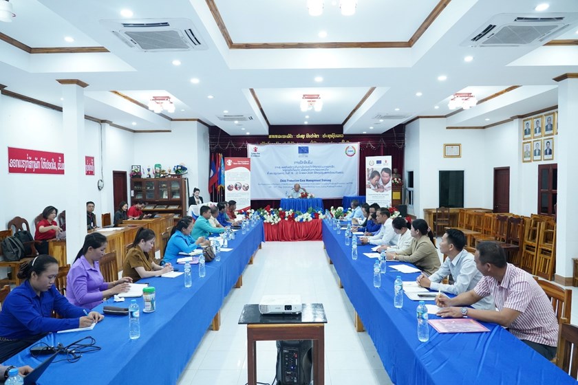 ຍົກລະດັບການຄຸ້ມຄອງປົກປ້ອງເດັກໃຫ້ຄູ່ຮ່ວມງານພາກລັດ