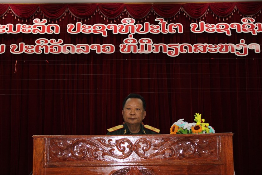 ອະດີດຮອງນາຍົກລັດຖະມົນຕີ ເຄື່ອນໄຫວຊຸກຍູ້ການສ້າງອະນຸສອນສະຖານບັ້ນຮົບນໍ້າບາກ