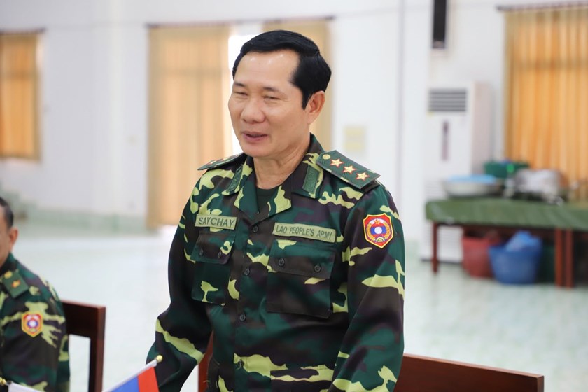 ຮອງລັດຖະມົນຕີກະຊວງປ້ອງກັນປະເທດ ຮັບຟັງແຜນການຊ້ອມຮົບຮ່ວມລາວ-ຣັດເຊຍ