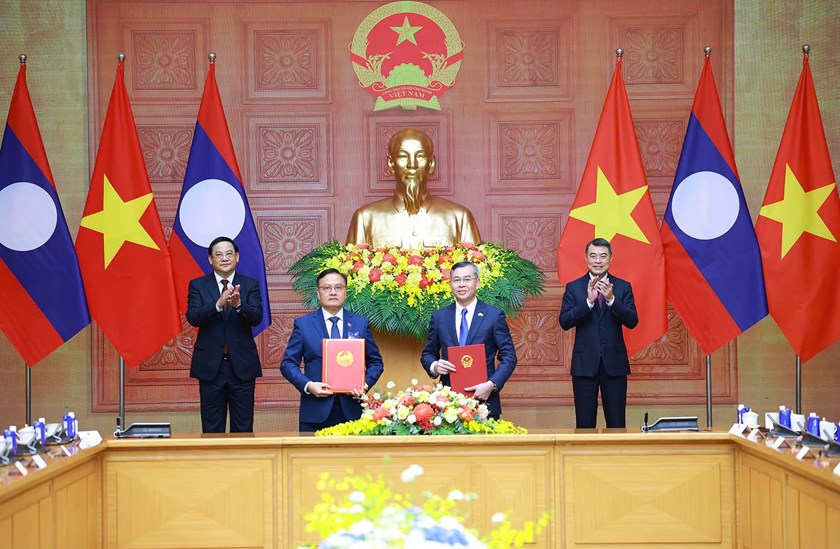 ກະຊວງການເງິນລາວ-ຫວຽດນາມ ລົງນາມສ້າງຄວາມເຂັ້ມແຂງໃນຂະແໜງການເງິນ