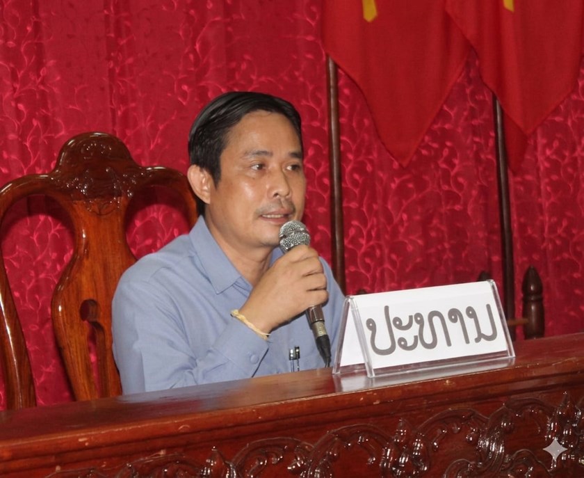 ເມືອງໂຂງ ເປີດອົບຮົມການເມືອງ-ຫັດແອບການທະຫານ ໃຫ້ກຳລັງ ປກຊ-ປກສ